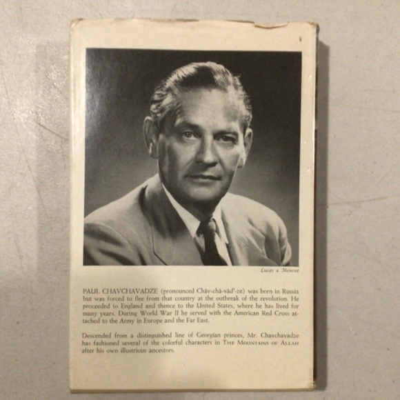 The Mountains of Allah by Paul Chavchavadze Vintage Hardcover Book - Picture 6 of 7